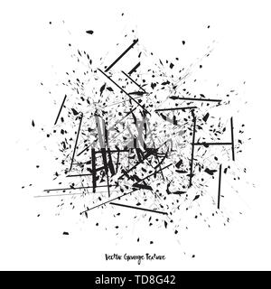 Grunge texture background pour le web et print, décoration tendance granuleuse Illustration de Vecteur