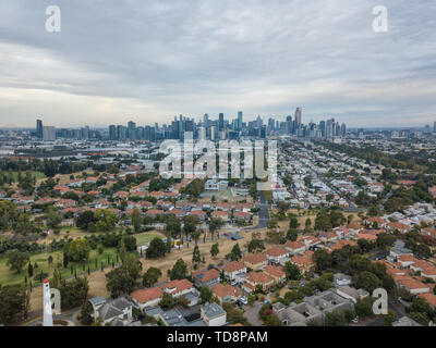 Melbourne. Banque D'Images