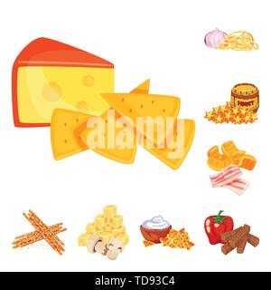 Cracker,oignon,plaquettes,cookies,de,1900,apéritif,miel,bague,bacon,champignons,snack, pain, fromage, FRY,canon,,frites, desserts, sésame,poivre,lactique saveur croquante,crème,rouge,texture,star,coupe,nourriture,produits,croquant,,party,cuisiner,arôme,goût,seasonin ingrédient organique,,,set,icône,,illustration,collection,isolé,design,graphisme,élément signe,caricature,couleur,vecteurs vecteur , Illustration de Vecteur