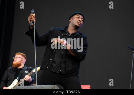 Landgraaf, Pays-Bas 8 juin 2019 Yuna exécute live au Festival Pinkpop 2019 © Roberto Finizio/ Alamy Banque D'Images