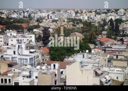 Avis de Nicosie du Tour Shacolas, Nicosia, Nicosie, Nicosie, Chypre, Europe Banque D'Images