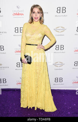 Londres, Royaume-Uni. 13 Juin, 2019. Londres, Royaume-Uni. 13 juin 2019 : Katherine Ryan arrivant pour balle papillon Caudwell 2019 au Grosvenor House Hotel, Londres. Photo : Steve Sav/Featureflash Crédit : Paul Smith/Alamy Live News Banque D'Images