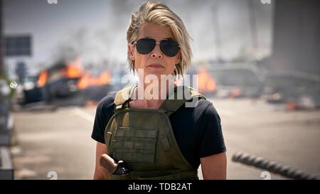 LINDA HAMILTON dans Terminator : sombre destin (2019). Credit : PARAMOUNT PICTURES / Album Banque D'Images