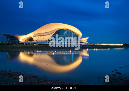 Jiangxi Jiujiang Centre des arts et de la culture Banque D'Images