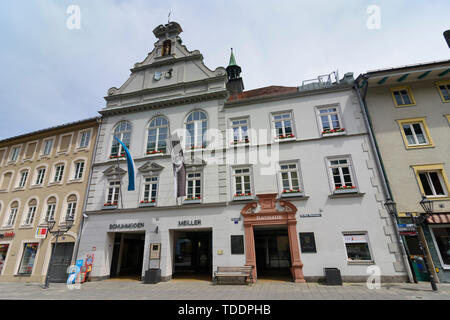 Wolfratshausen : Mairie de Oberbayern, Tölzer Land, Haute-Bavière, Bayern, Bavière, Allemagne Banque D'Images