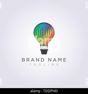 Ballons colorés Design pour votre entreprise ou marque. Illustration de Vecteur