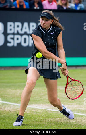 Rosmalen, aux Pays-Bas. 15 Juin, 2019. ROSMALEN, tennis, WTA Open 2019 Libema et tournoi ATP, 15-06-2019, l'Autotron Rosmalen, Elena Rybakina (KAZ) Credit : Pro Shots/Alamy Live News Banque D'Images