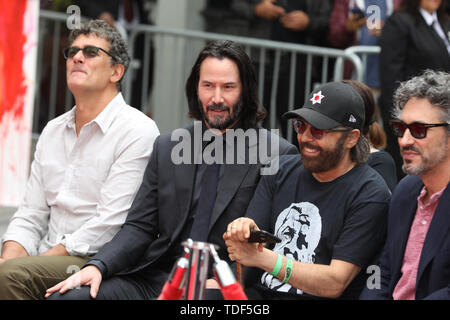 Handprint Cérémonie pour Keanu Reeves au théâtre chinois de Grauman à Hollywood, Californie le 14 mai 2019 avec : Keanu Reeves Où : Los Angeles, California, United States Quand : 14 mai 2019 Credit : Sheri/WENN.com Determan Banque D'Images