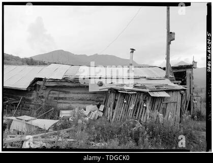 Côté nord, à Postlethwaite-Jones SUD - Chalet, Nolan, sur Smith Creek, Fairbanks, AK, zone de recensement Yukon-Koyukuk Banque D'Images