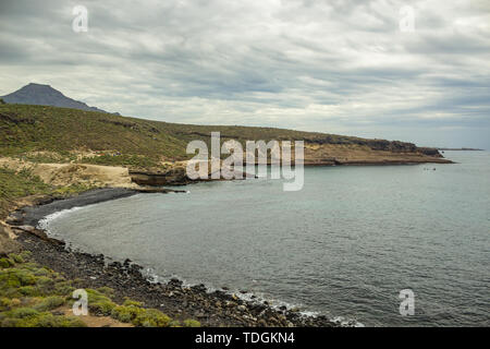 Vue typique de l'ancienne plantation de bananes dans le sud de Tenerife. Où la croissance de l'Hôtellerie Canarians célèbre banane. Vestige de l'agriculture que w Banque D'Images