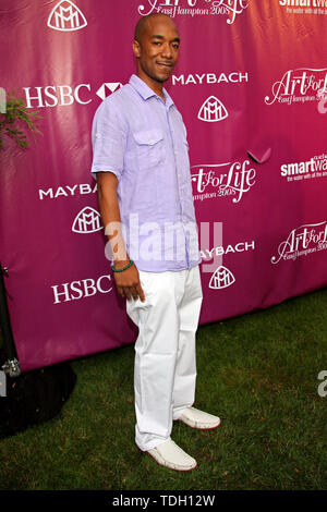 East Hampton, États-Unis. 19 juillet, 2008. Daytwon Thomas à la 9e Annual ART POUR LA VIE D'East Hampton au gala-bénéfice Russell Simmons' East Hampton Estate. Crédit : Steve Mack/Alamy Banque D'Images