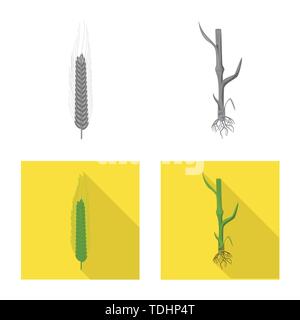 L'hiver,tige,root,printemps,sols,spike,dur,Culture,graines,cultiver un champ,vert,vélo,croissance,feuilles,meadow,rural,agriculture,agriculture,seigle,plantes,blé,maïs,grain,récolte,ferme,,champ,set,icône,,illustration,collection,isolé,design,graphisme,élément,signe, vecteurs vecteur , Illustration de Vecteur