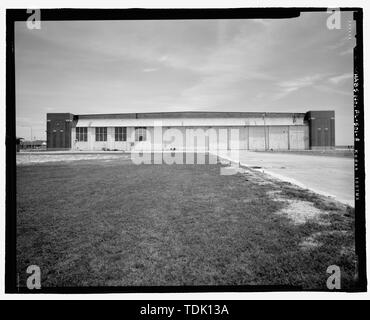 Vue OBLIQUE DU CÔTÉ SUD-OUEST FACE À NORD-EST. - U.S. Naval Air Station, d'aviation, Radford Boulevard, Pensacola, FL, Escambia Comté Banque D'Images