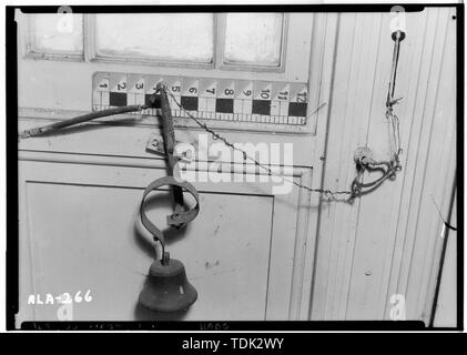 Les bâtiments historiques de l'enquête américaine Alex Bush, photographe, le 29 juillet 1936 VIEILLE PORTE BELL - Glencairn, Tuscaloosa Street, Greensboro, Hale Comté, AL Banque D'Images