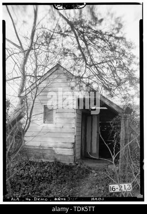 OUTHOUSE Alex Bush, photographe, le 11 janvier 1935. - Bluff Hall, 407 North Avenue, commissaires, Demopolis Marengo Comté, AL Banque D'Images