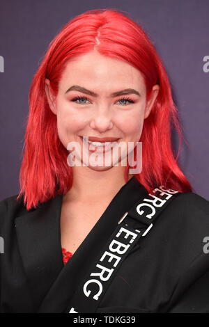 Londres, Royaume-Uni. 16 Juin, 2019. Londres, Royaume-Uni. 16 juin 2019 : Jess Woodley arrivant pour la 'Toy Story 4' premiere à l'odéon Luxe, Leicester Square, Londres. Photo : Steve Sav/Featureflash Crédit : Paul Smith/Alamy Live News Banque D'Images