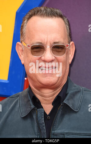 Londres, Royaume-Uni. 16 Juin, 2019. Londres, Royaume-Uni. 16 juin 2019 : Tom Hanks arrivant pour la 'Toy Story 4' premiere à l'odéon Luxe, Leicester Square, Londres. Photo : Steve Sav/Featureflash Crédit : Paul Smith/Alamy Live News Banque D'Images