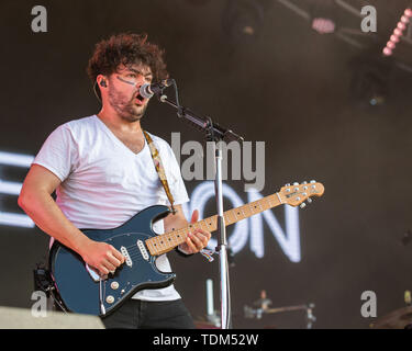 16 juin 2019 - Manchester, New York, États-Unis - ELI BROSE MAIMAN de marcher la Lune durant le Bonnaroo Music  + Arts Festival à Manchester, New Hampshire (crédit Image : © Daniel DeSlover/Zuma sur le fil) Banque D'Images