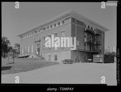 Vue en perspective du nord-est - Foyer national pour personnes handicapées soldats volontaires, Branche centrale, centre de loisirs, 4100 West Third Street, Dayton, Montgomery County, OH Banque D'Images