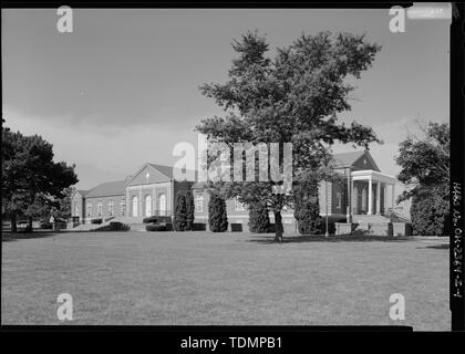 Vue en perspective du nord-est - Foyer national pour personnes handicapées soldats volontaires, Branche centrale, Mess, 4100 West Third Street, Dayton, Montgomery County, OH Banque D'Images