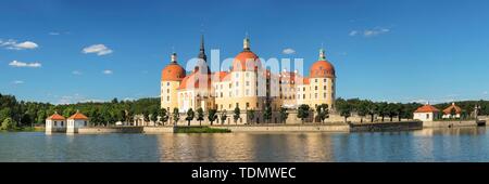 Château de Moritzburg avec lake, Washington, United States Banque D'Images