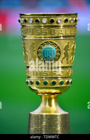 DFB, trophée, 2019, la finale de la Coupe DFB, stade olympique, Berlin, Allemagne Banque D'Images