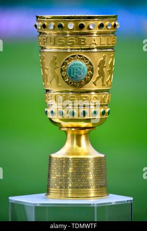 DFB, trophée, 2019, la finale de la Coupe DFB, stade olympique, Berlin, Allemagne Banque D'Images