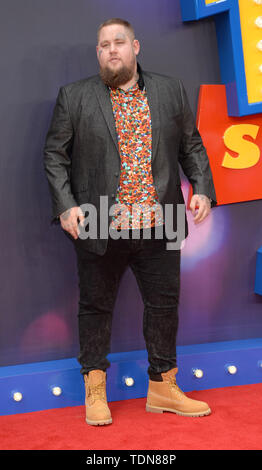 La photo doit être crédité ©Presse Alpha 078237 16/06/2019 Rory Graham aka Rag n Bone Man Toy Story 4 première Européenne à Leicester Square Londres Banque D'Images
