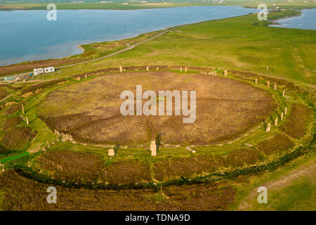 Anneau de l'île d'Orkney, Shetlands, Ecosse, Royaume-Uni Banque D'Images