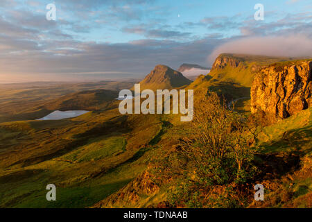 Quiraing, Isle of Skye, Scotland, UK Banque D'Images