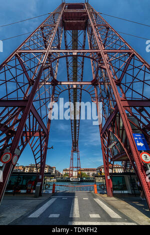 Puente Colgante, bizkaiko zubia, patrimoine de l'Unesco à Vizcaya Banque D'Images