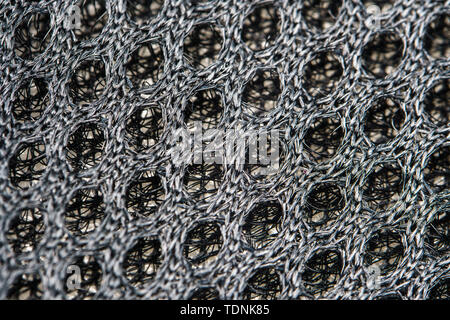Nylon mesh texture background. Le matériel pour des chaussures et vêtements de sport. Banque D'Images