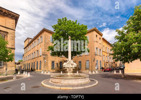 La Cathédrale d'Aix à Aix-en-Provence, France Banque D'Images