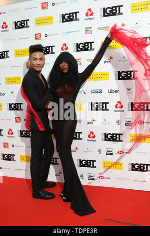 Le prix LGBT 2019 - Arrivées en vedette : Sinitta Où : London, Royaume-Uni Quand : 17 mai 2019 Credit : Lia Toby/WENN.com Banque D'Images