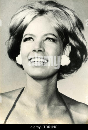 L'actrice allemande Solvi Stubing, 1970 Banque D'Images