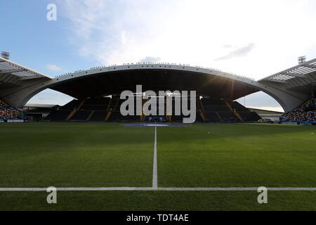 Udine, Italie. 17 Juin, 2019. firo : 17.06.2019, Fuvuball, International, l'UEFA U21 Championnat d'Europe 2019, 1er match de l'Allemagne - Danemark, Stadio Friuli, déposant, feauture, général, l'utilisation de crédit dans le monde entier | : dpa/Alamy Live News Banque D'Images