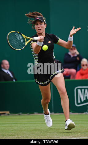 Johanna Konta pendant cinq jours de la Nature Valley Classic à Edgbaston, Birmingham Club Priory. Banque D'Images