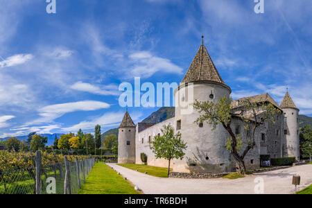 Maretsch Castle, l'Italie, le Tyrol du Sud, Bolzano Banque D'Images