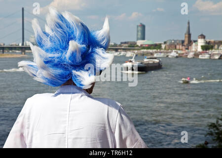 Cosplayeuse sur la Journée du Japon, l'Allemagne, en Rhénanie du Nord-Westphalie, Duesseldorf Banque D'Images