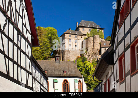 Château de Blankenheim, Allemagne, Rhénanie du Nord-Westphalie, Eifel, Blankenheim Banque D'Images