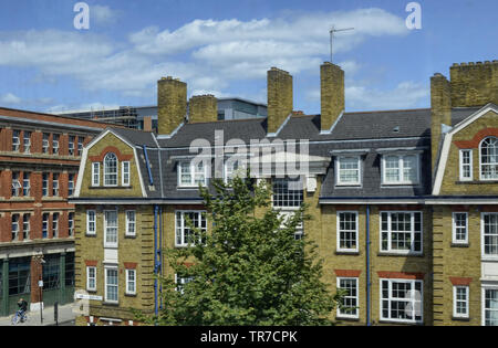 La gare de Liverpool Street, London United Kingdom 14 juin 2018. De l'aéroport de Stansted le train Stansted Express prend les voyageurs se rendant à Londres Liverpool sta Banque D'Images