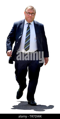 Mark Francois député (Con : et Rayleigh Wickford) sur College Green, Westminster, 24 mai 2019.... Banque D'Images