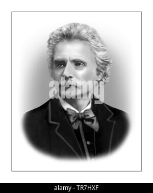 Edvard Grieg 1843-1907 Pianiste compositeur norvégien Banque D'Images