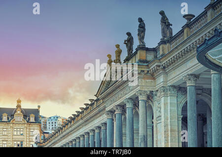 Termal spring à Karlovy Vary. République tchèque. Banque D'Images