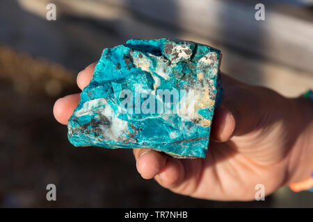 Minéraux et roches présentes dans la région de Bryce Canyon Banque D'Images