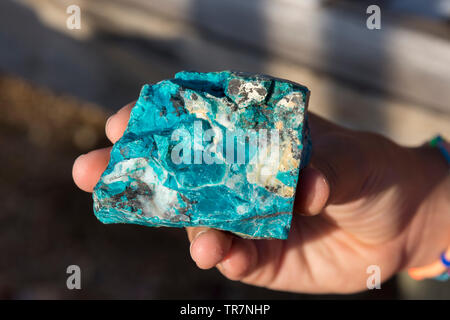 Minéraux et roches présentes dans la région de Bryce Canyon Banque D'Images