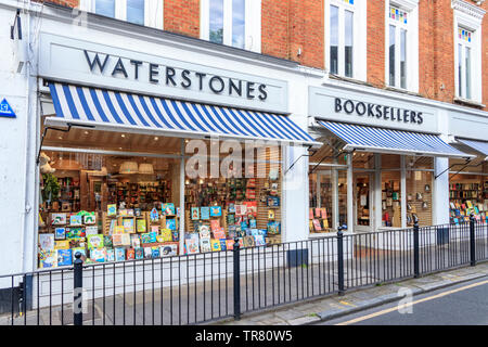 Librairie Waterstones à Crouch End, Londres, UK Banque D'Images