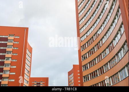 Location vacances Orange et maisons. Banque D'Images