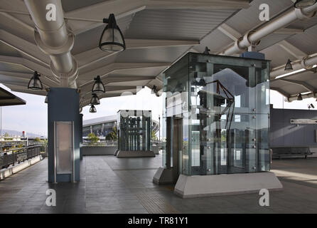 Station de métro à Pirée. Grèce Banque D'Images