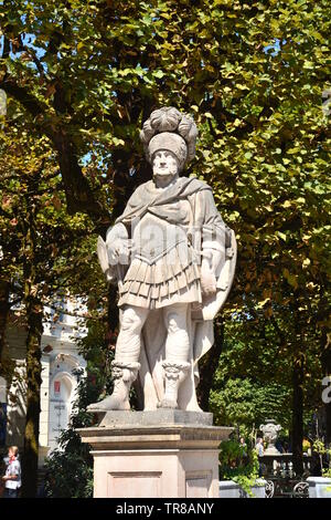 Salzbourg, Autriche - voir dans la ville historique de Salzbourg, Autriche Banque D'Images